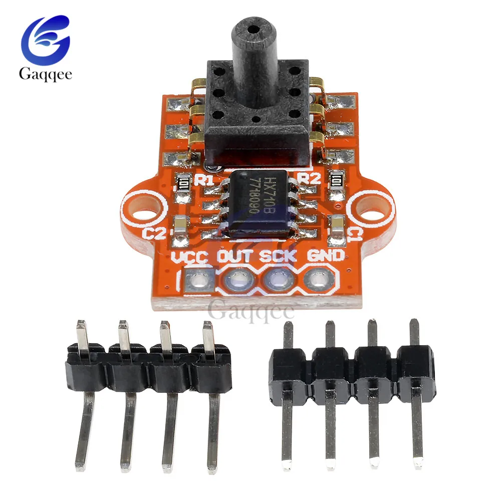 3,3-5 V Цифровой барометрическое давление воздуха Давление Сенсор модуль наполнения жидкой воды плата контроллера 0-40KPa для Arduino 3,3 V-5 V
