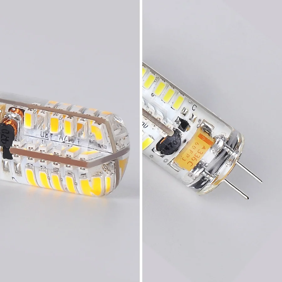 AC/DC12V G4 Светодиодный новый высококачественный светильник 3 Вт 5 кукурузный SMD2835