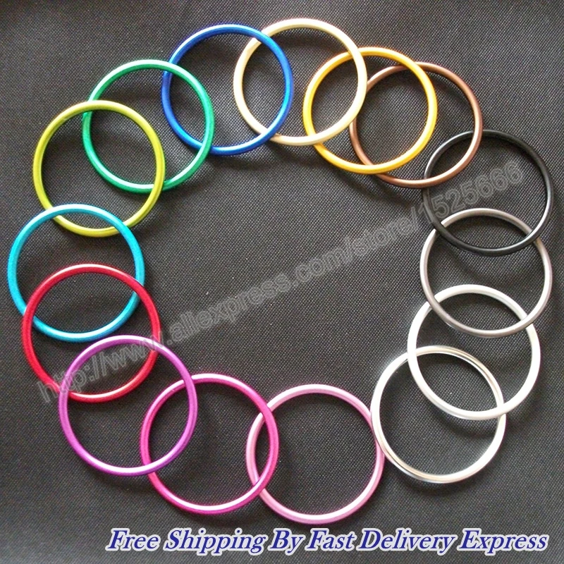 

Sling Ring Baby Carrier Couple Aluminium Ring for Sling 150pcs/75pairs 3"