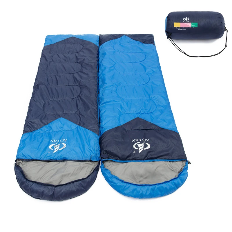 

210*75cm Portable Outdoor Envelope Sleeping Bag Mini Ultralight Multifunction Travel Bag Hiking Camping Equipment Nylon