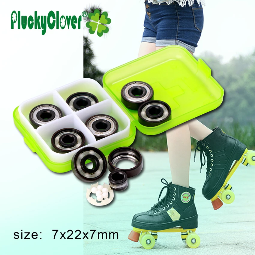 8pc hybrid ceramic 627z bearing Quad Skates Artistic Skate 7mm bearing