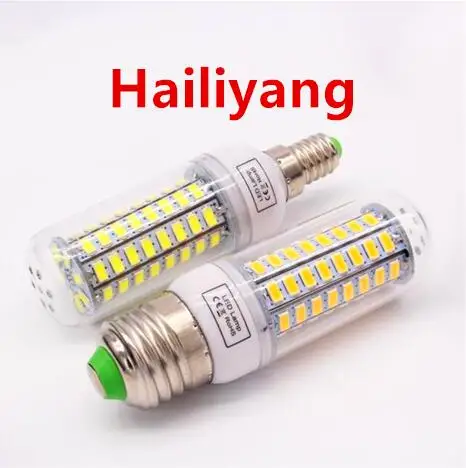 Супер светодиодная лампочка E27 E14 220 в 230 В SMD 5730 светодиодный ная лампа 24 36 48 56 69LED s AC