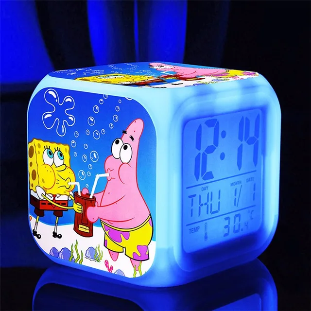 Animated comedy SpongeBob Alarm Clocks,SpongeBob Digital Alarm Clocks