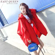 Для женщин куртка для верхняя одежда с длинными рукавами и круглым вырезом одноцветное bat рукавами Основные Куртки Стенд воротник молния модные женские туфли куртка DD787 L