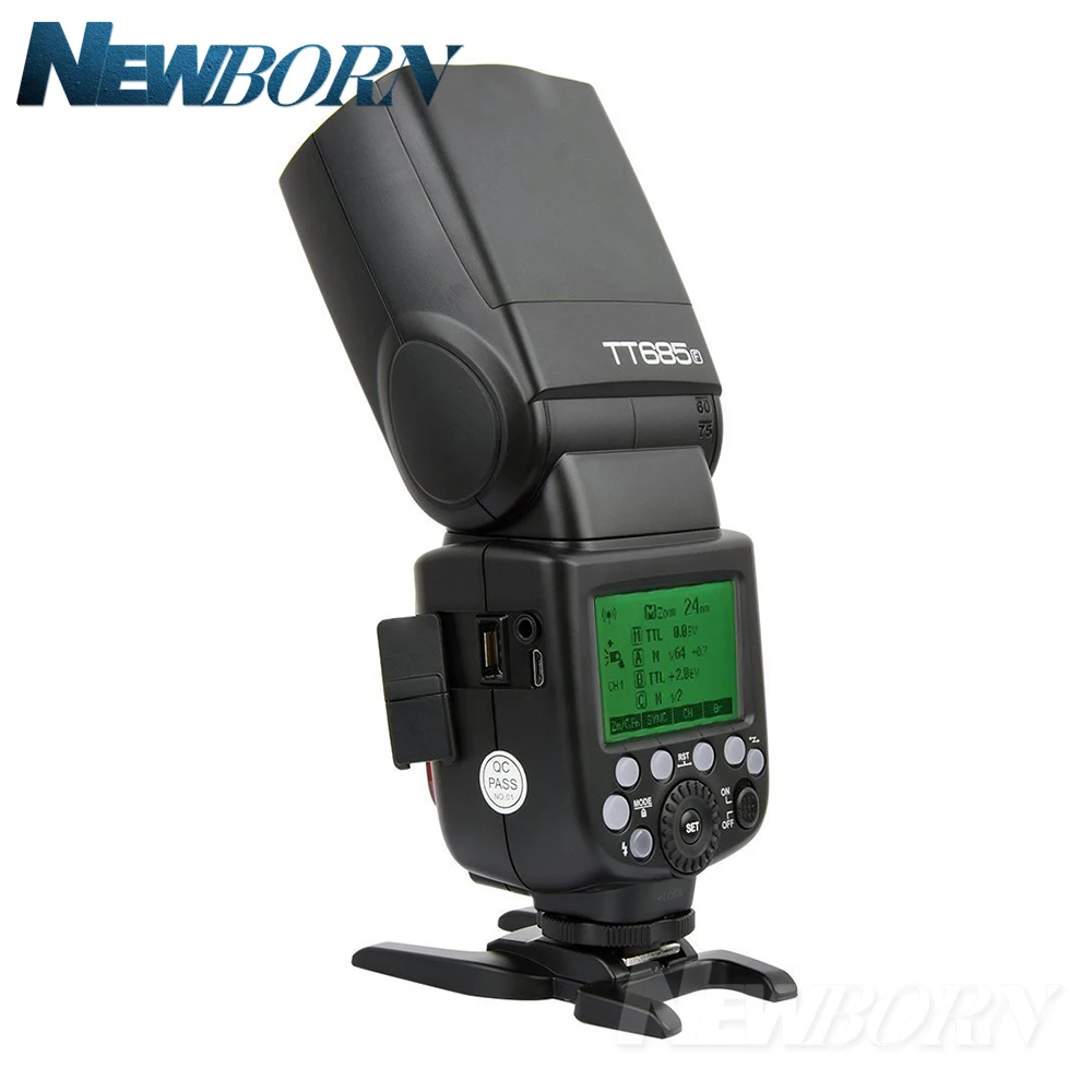 Вспышка для камеры Godox TTL II Autoflash TT685F 2 4G Беспроводная HSS 1/8000s GN60 + система X комплект