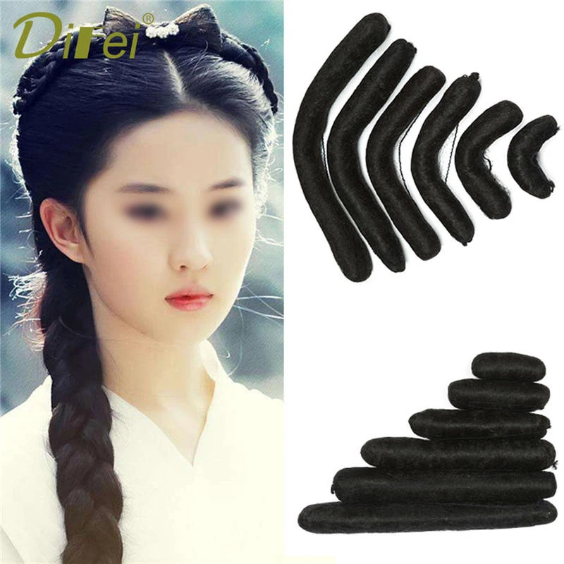 DIFEI-Chignons-For-Women-Hairpieces-Synthetic-Hair-In-Hair-Extensions-Heat-Resistant-Chignons-Ancient-costume-Cusp (5)
