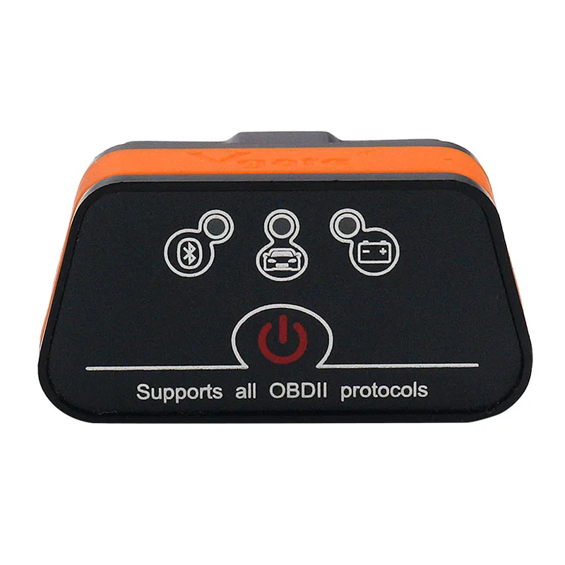 Vgate iCar2 ELM327 V2.1 OBD2 Bluetooth адаптер автомобильный OBDII сканер считыватель кодов