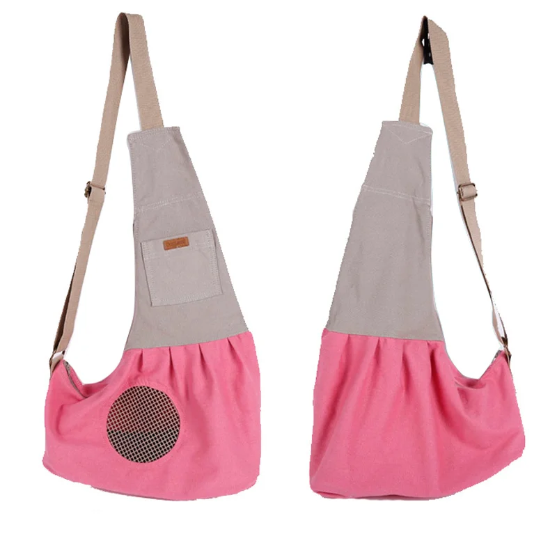 Переносная сумка для питомца кота, регулируемый ремень, переноска для щенка, сумка через плечо FP8