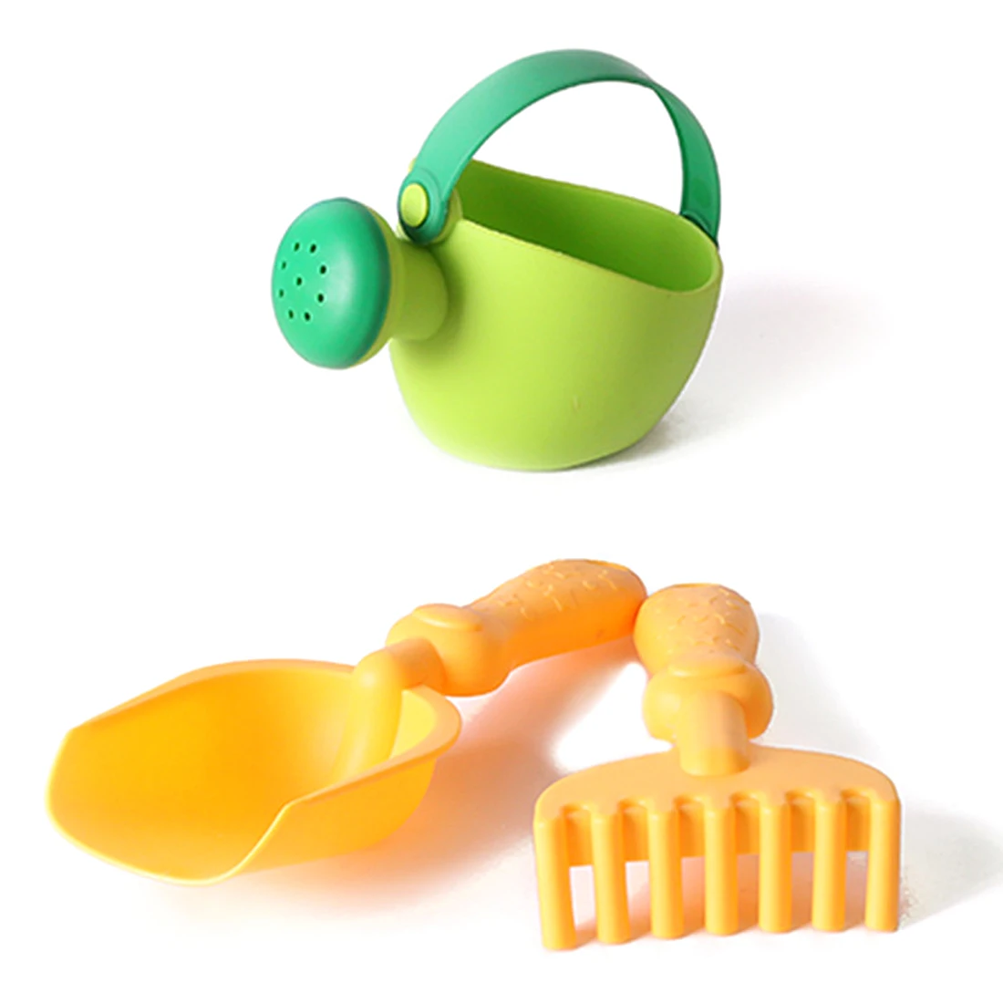 incredible  Soft Rubber Beach Sand Toys Beach Toys Set Outdoors Fun for Kids - Colorful