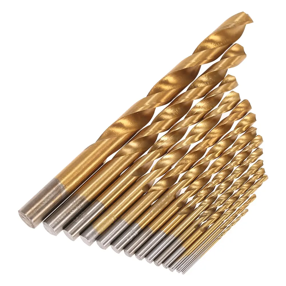 

99pcs 1.5-10mm Twist Drills Bits Kit HSS Titanium Coated Twist Drill Bit Set ferramentas hand repair tools with Case Box)