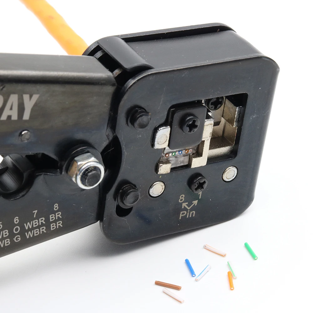 YPAY EZ rj45 щипцы для кабеля rg45 сетевые инструменты плоскогубцы rj12 cat5 cat6 8p 6p rj 45