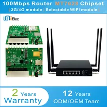 MTK MT7628 2,4G 2T2R AP маршрутизатор wifi OpenWrt MT7612 MT7615 MT7628 чипсет печатная плата pcba ODM OEM низкая стоимость пользовательская sim-карта