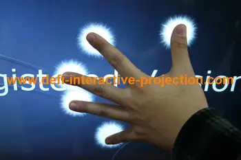 

DefiLabs 52 inch IR Touch Screen Panel for Interactive Table, Interactive Wall, Multi Touch Screen,6 touch points