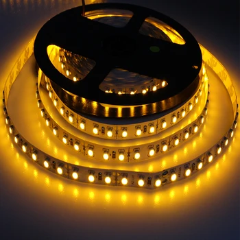 

3528 SMD DC12V 600LEDs Non-Waterproof LED Strip Light 120Leds/M 5m/lot Fiexble Light Led Ribbon Tape Home Decoration Lamp
