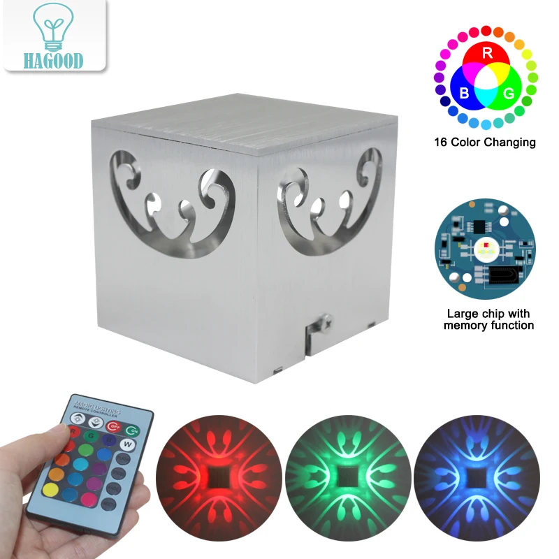 

High Quality 16 Color Butterfly Night Light 3W LED Breathing Lamp RGB Dimmable Indoor Home Wall Hanging Night Lights Decoration