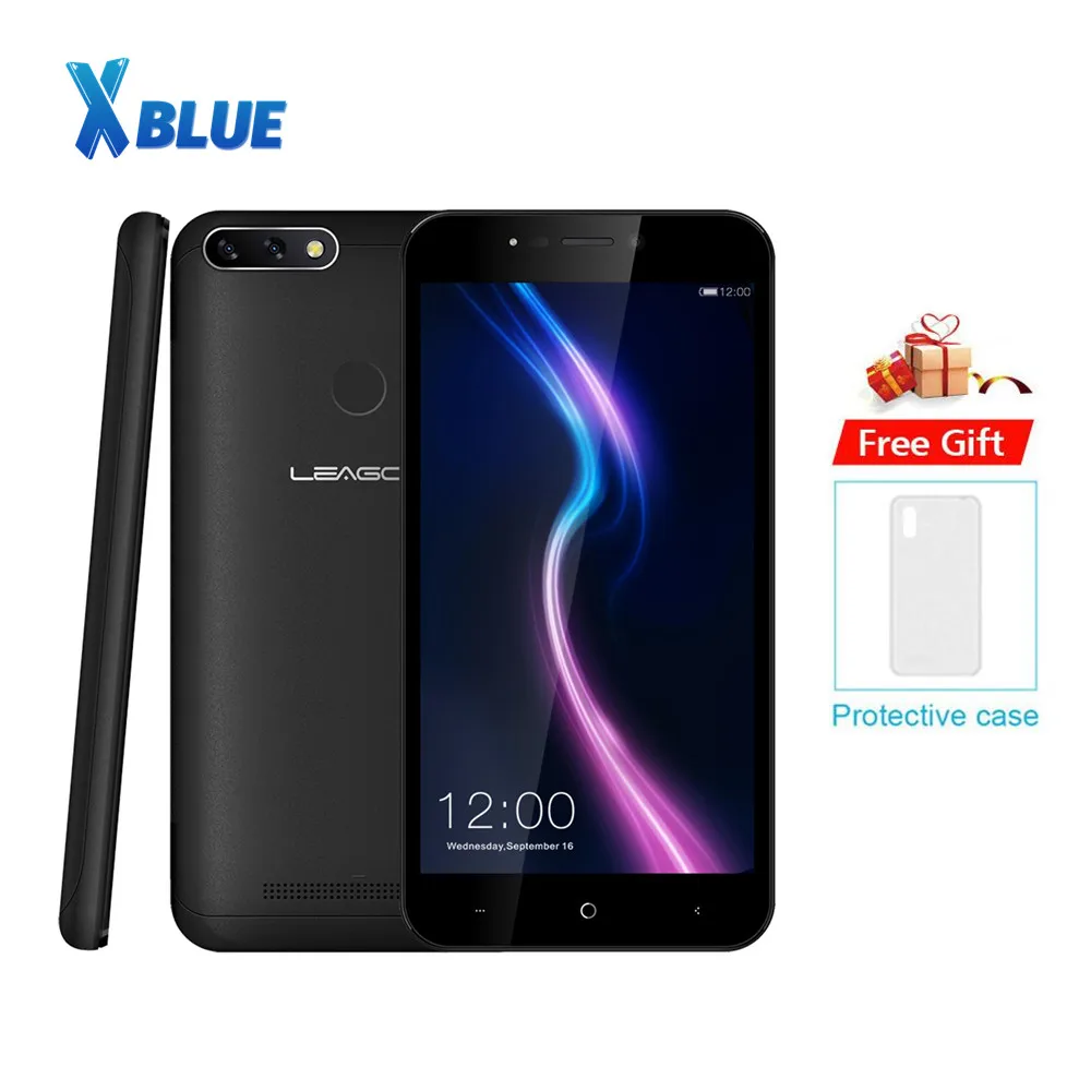 

LEAGOO POWER 2 Pro 5.2" HD Mobile Phone Android 8.1 MTK6739 Quad Core 2GB 16GB 4000mAh Face ID 8MP Dual Cameras 4G Smartphone