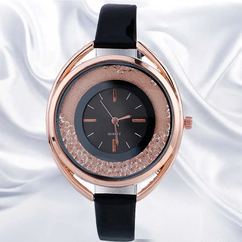 

Malloom women's watches top brand luxury casual quartz Leather Strap Belt Table Watch Montres femme #YS