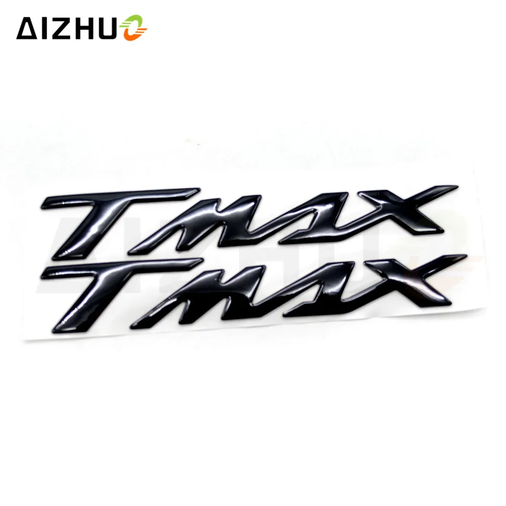 Motorcycle Gas Tank Fuel Oil Tank Sticker Decals Weter Proof 3D Emblem Stickers Left Right For Yamaha TMAX T-MAX T MAX 500 530