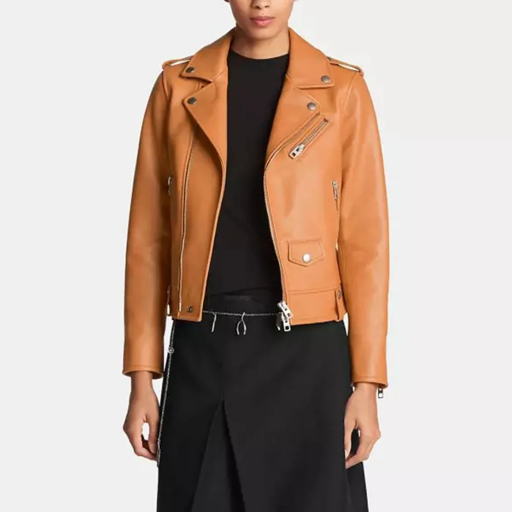 Popular Yellow Leather Jacket Women-Buy Cheap Yellow