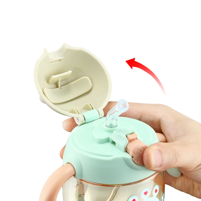 VALUEDER New Arrival Baby Cup PPSU Free Shipping Non-spill Portable Baby Water Bottle with Straw VALUEDER New Arrival Baby Cup PPSU Free Shipping Non-spill Portable Baby Water Bottle with Straw