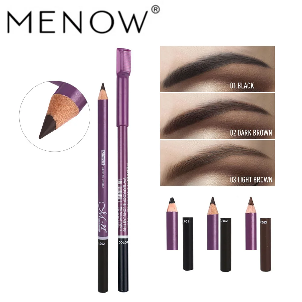 

eyebrow pencil makeup eyebrow gel comb Easy to color and not easy to smudge