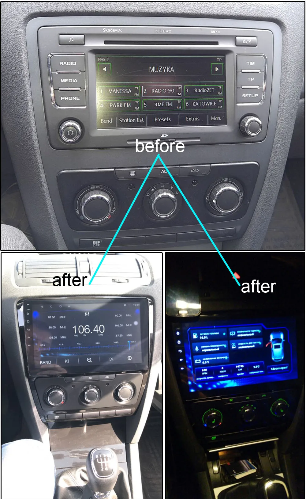 Clearance Car Android DVD for Skoda Octavia 2007 2008 2009 2010 2011 2012 2013 2014 Head Unit Stereo Radio 2 din Car multimedia player 2