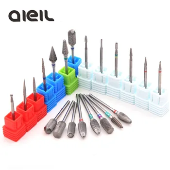 

Carbide Rotary Burr Nail Drill Bits Milling Cutters For Manicure Machine Milling Cutters For Pedicure Cutter for Nail Art Tool
