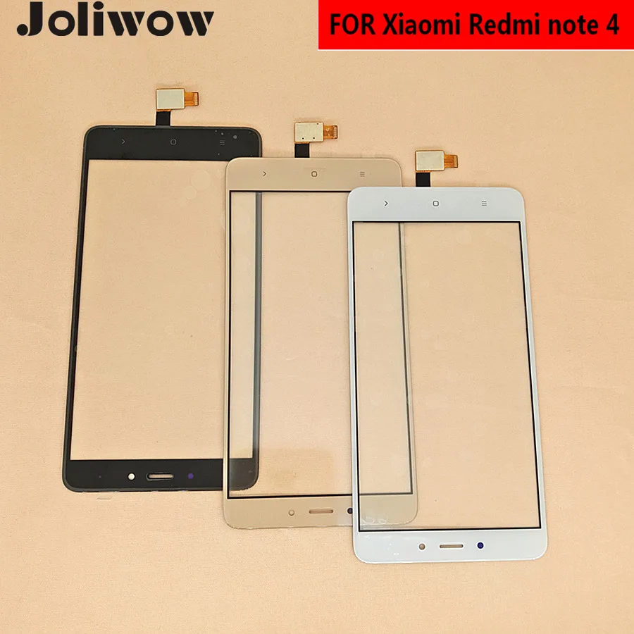 Для Xiaomi Hongmi Redmi Note 4X / redmi 4 сенсорный экран Переднее стекло объектив сенсор note4