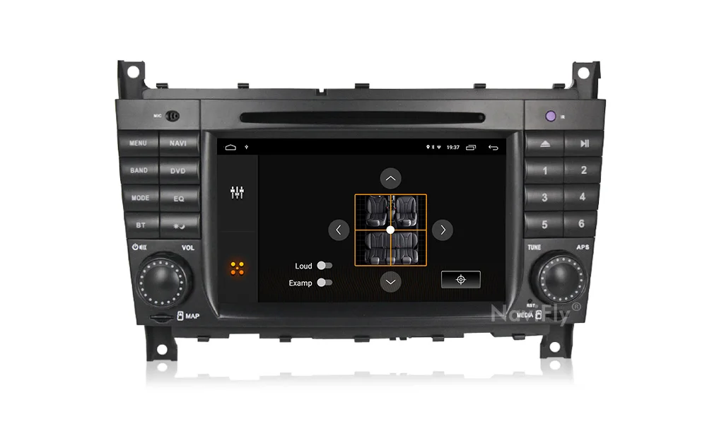 Android 9,1 Автомобильный dvd Радио gps навигация для Mercedes/Benz W203 W209 W219 c-класс C180 C200 CLK200 мультимедийный плеер FM RDS USB