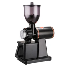 220 В коммерческий эспрессо фасоли шлифовальный станок Электрический кофемолка пункт бытовой мельница из нержавеющей стали D278