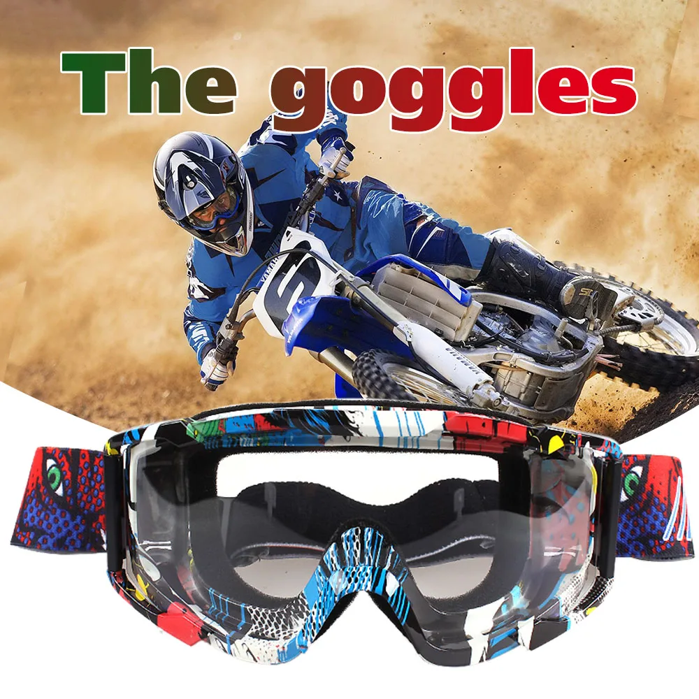 New Motocross Goggles Cycling MX Off Road Helmet Ski Sport Gafas For