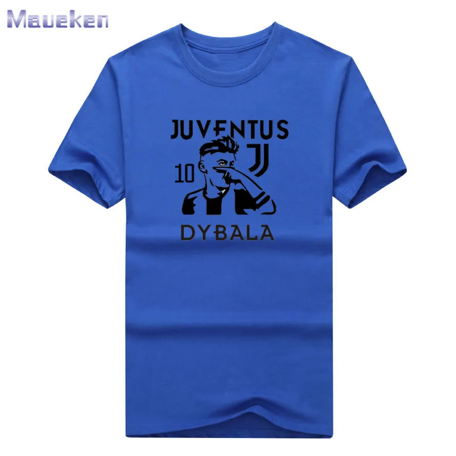 2018 Paulo Dybala забавная новая футболка 10 футболки Мужская 100% хлопок для фанатов