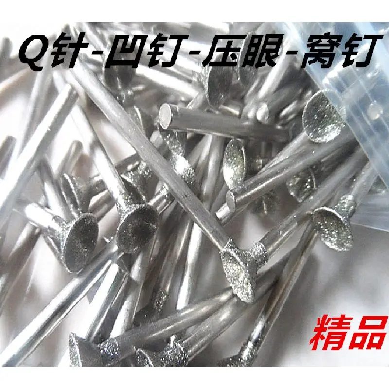 

Q Hollow Nailhead Suction Tube Suction Eye Needle Round Bead Eyes Grinding Tool Polishing Jade Carving Agate Grinding Needle