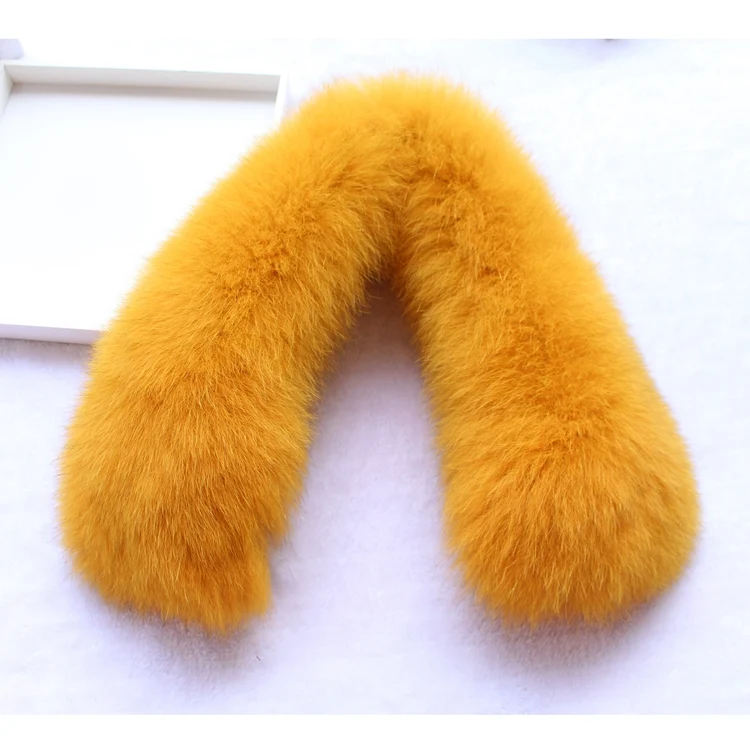 natural fox fur collar scarf (4)
