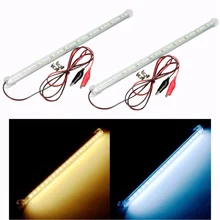 Холодный/теплый белый 30 см 21 светодиодный светильник 12 В DC SMD 5630 интерьерный светильник планка лампа Ван аквариум