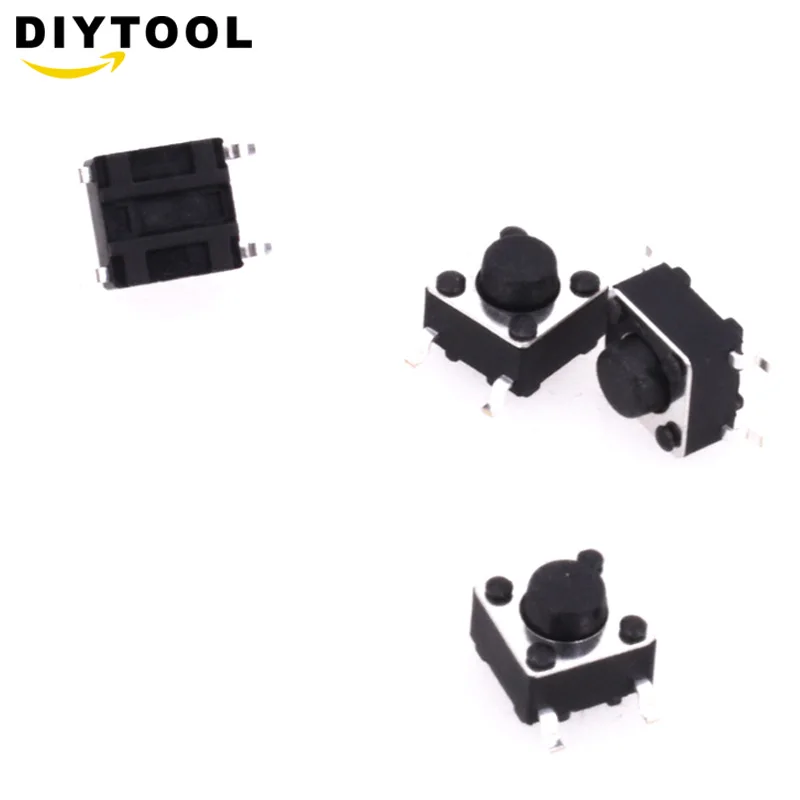 50Pcs Tactile Push Button Switch Tact Switch 6X6X5mm 4-pin DIP 50Pcs Tactile Push Button Switch Tact Switch 6X6X5mm 4-pin DIP