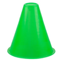 5 PCS Bright Color Cone Slalom for Slalom Skating Bowling Skating – Light Green