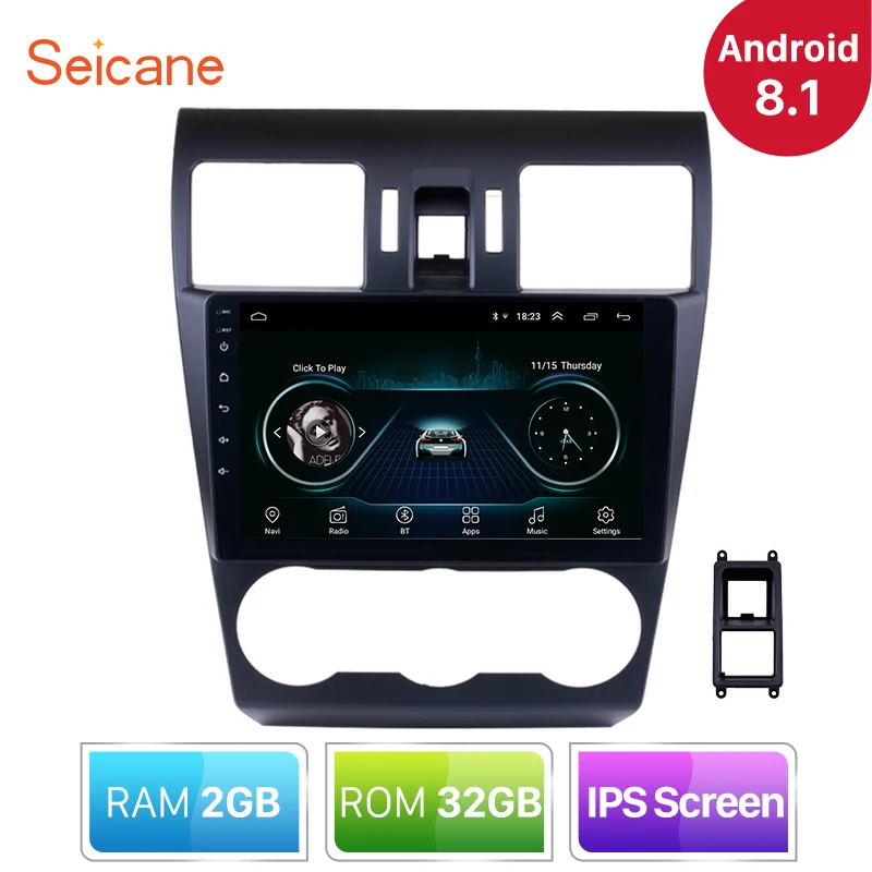 Perfect High version! IPS ROM 32GB+RAM 2GB Android 8.1 9" 2Din DSP 4G Car Radio For 2014 2015 2016 Subaru Forester GPS Navi Player Unit 0 Perfect High version! IPS ROM 32GB+RAM 2GB Android 8.1 9" 2Din DSP 4G Car Radio For 2014 2015 2016 Subaru Forester GPS Navi Player Unit 0