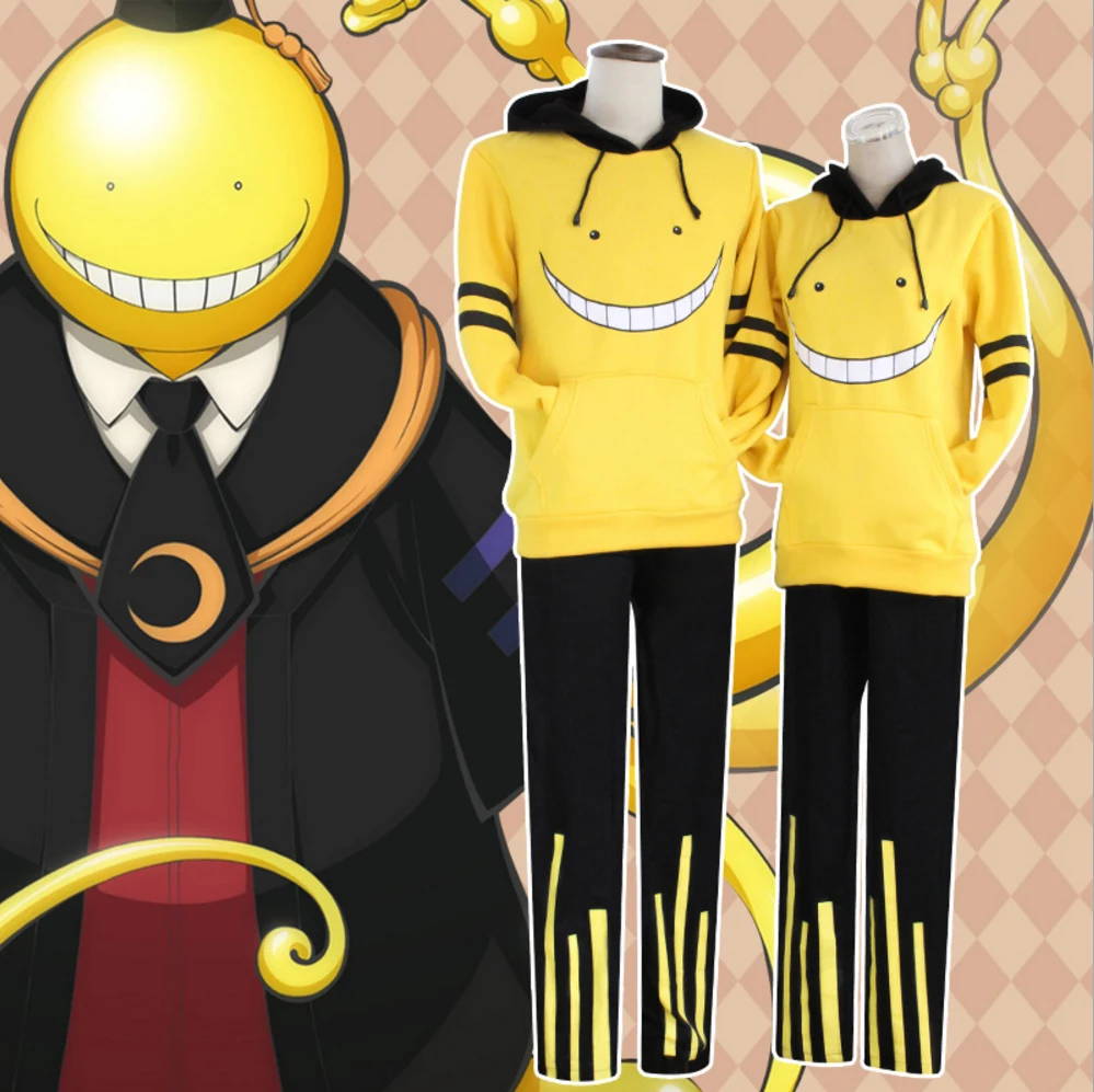 

Assassination Classroom Cosplay Costume Korosensei Cosplay Uniform Outfit Anime Cosplay Costume Halloween Carnival Party Costume