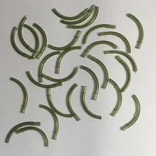 50 шт. Wise снасти Withy Lake линейный позиционер для ловли карпа волосы снасти-различные цвета