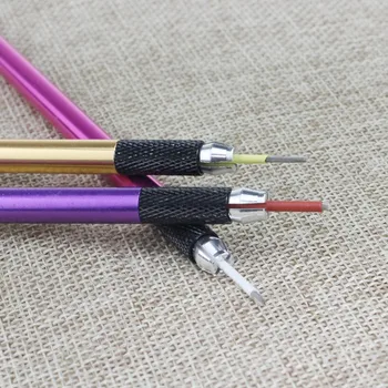 

50pcs/lot Permanent Makeup Eyebrow Tattoo 19 point Round Pins fog eyebrow pen Microblading Needle 3D Eyebrow Embroidery 19RL