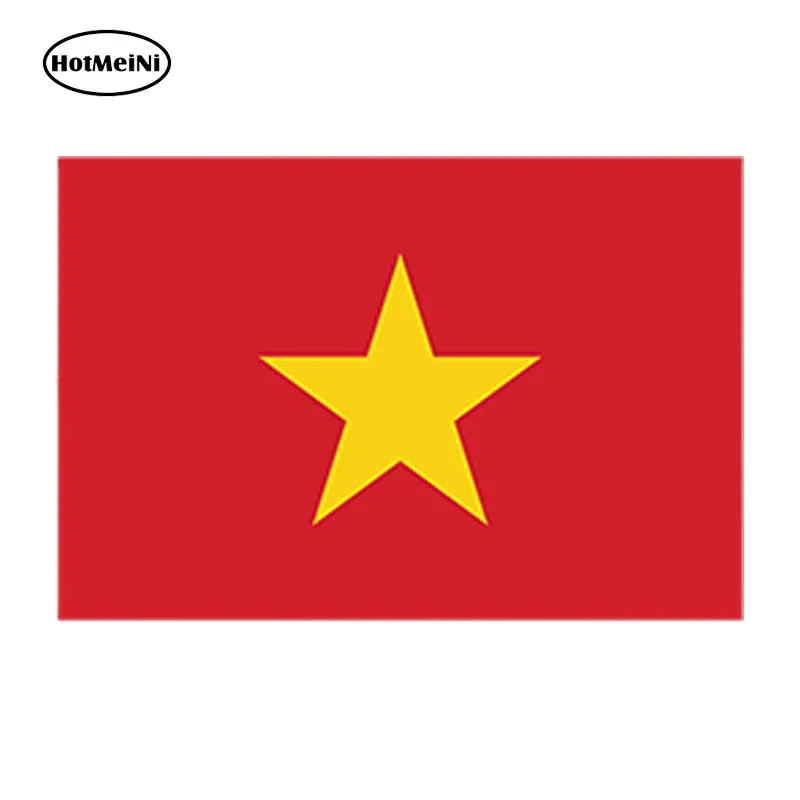 HotMeiNi 13cm x 7.5cmCar Styling Vietnam Flag - Vinyl Decal Sticker Self Adhesive Country Vietnamese Car Waterproof | Автомобили и