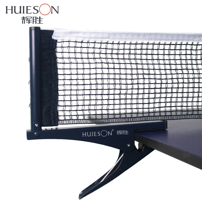 

Huieson Professional Standard Table Tennis Net Set Ping Pong Table Net Rack Kit Table Tennis Accessories Clamp Types