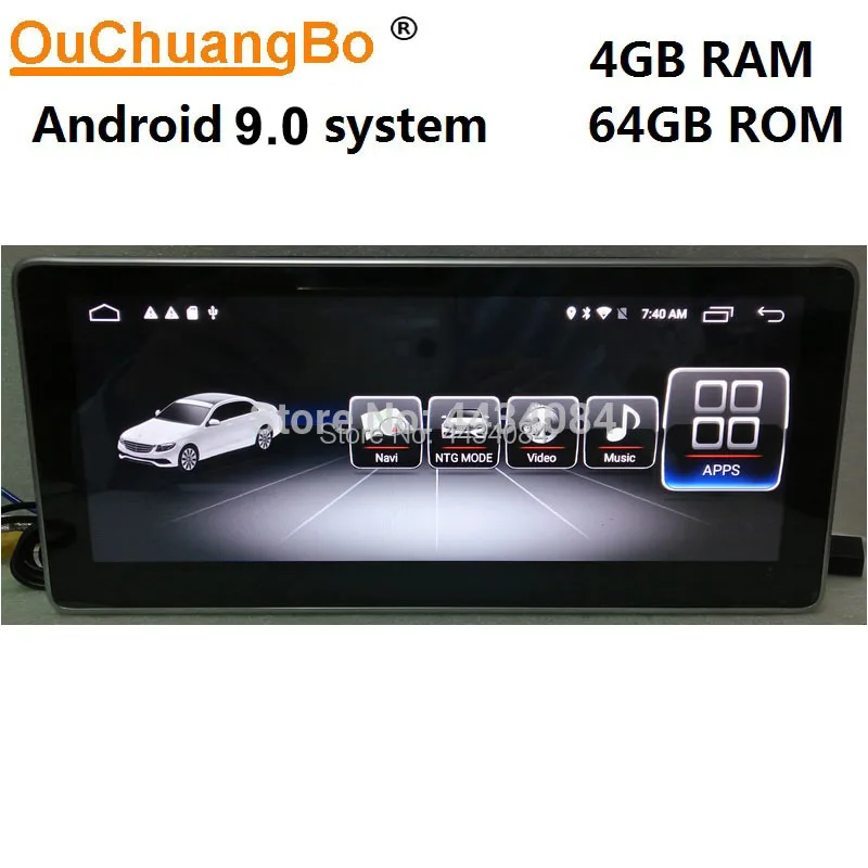 

Ouchuangbo android 9.0 gps radio for mercedes benz GLA 200 220 260 A160 A180 A200 220d A250 A260 W176 CLA with 4GB+ 64GB