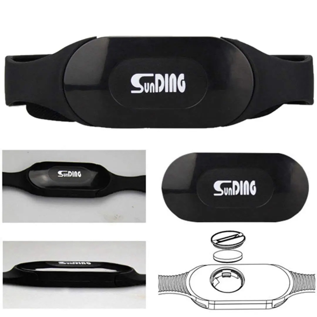 LGFM-SunDING Bluetooth 4,0 Регулируемый беспроводной спортивный монитор сердечного ритма нагрудный ремень