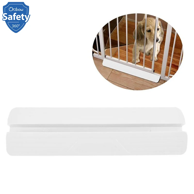 

Baby Safety Gate Reinforcement Groove Use For Infant Security Stair Door Pet Dog Fence Fixed Plate Protection