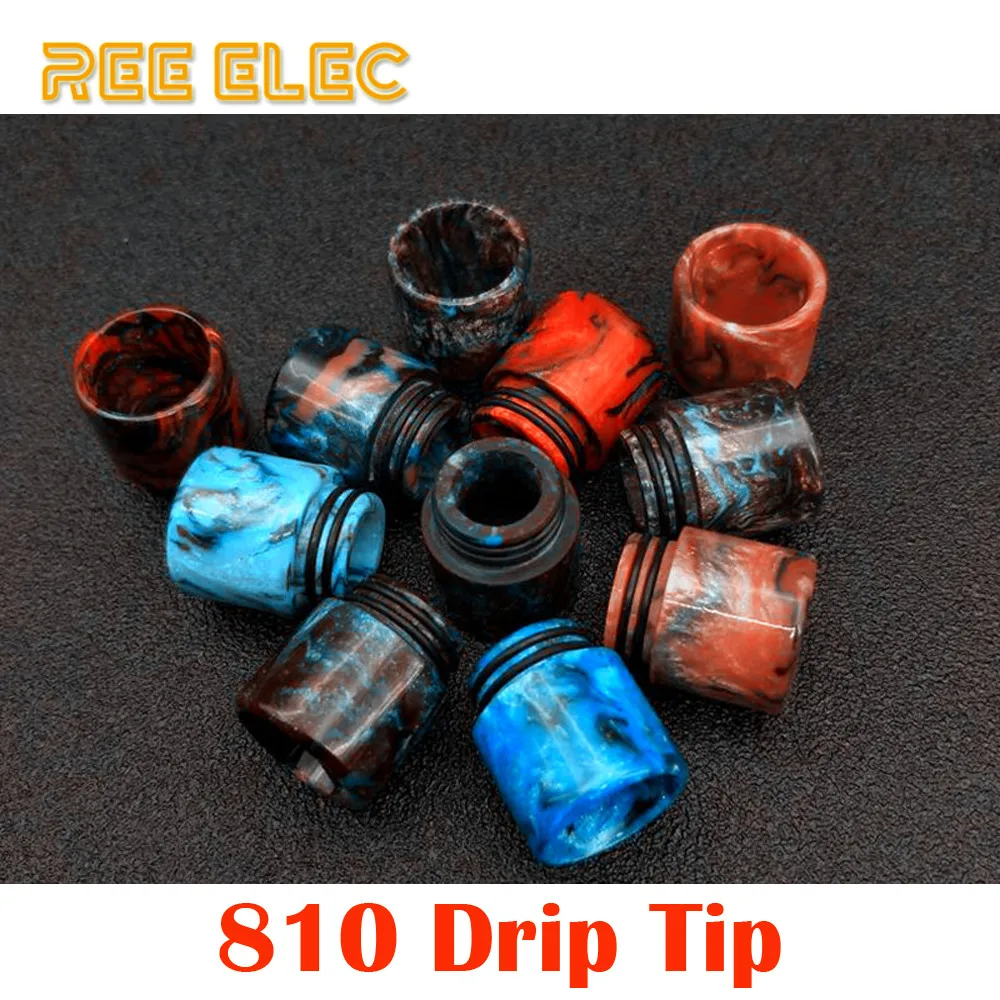 Ree Elec Electronic Cigarette Resin 810 Drip Tips Dual O ree elec electronic cigarette resin 810 drip tips dual o
