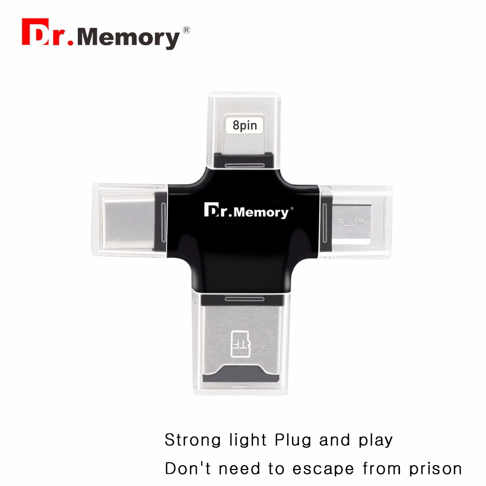 USB флэш накопитель адаптер 3 0 считыватель карты памяти для Apple iphone 6s 7 plus Pendrive