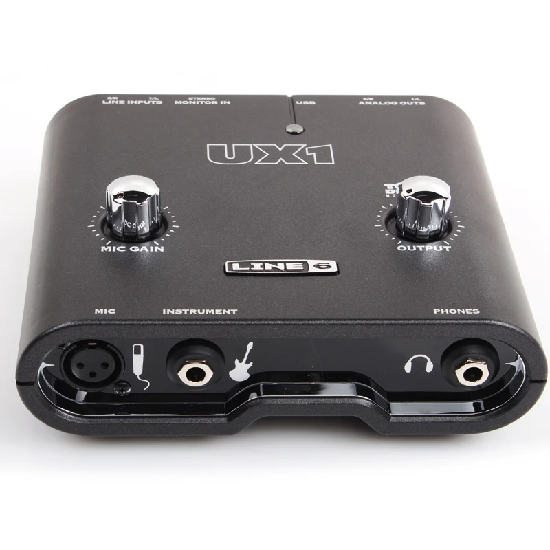 LINE6 POD Stidio UX1 professional audio interface sound card for electric guitar bass recording