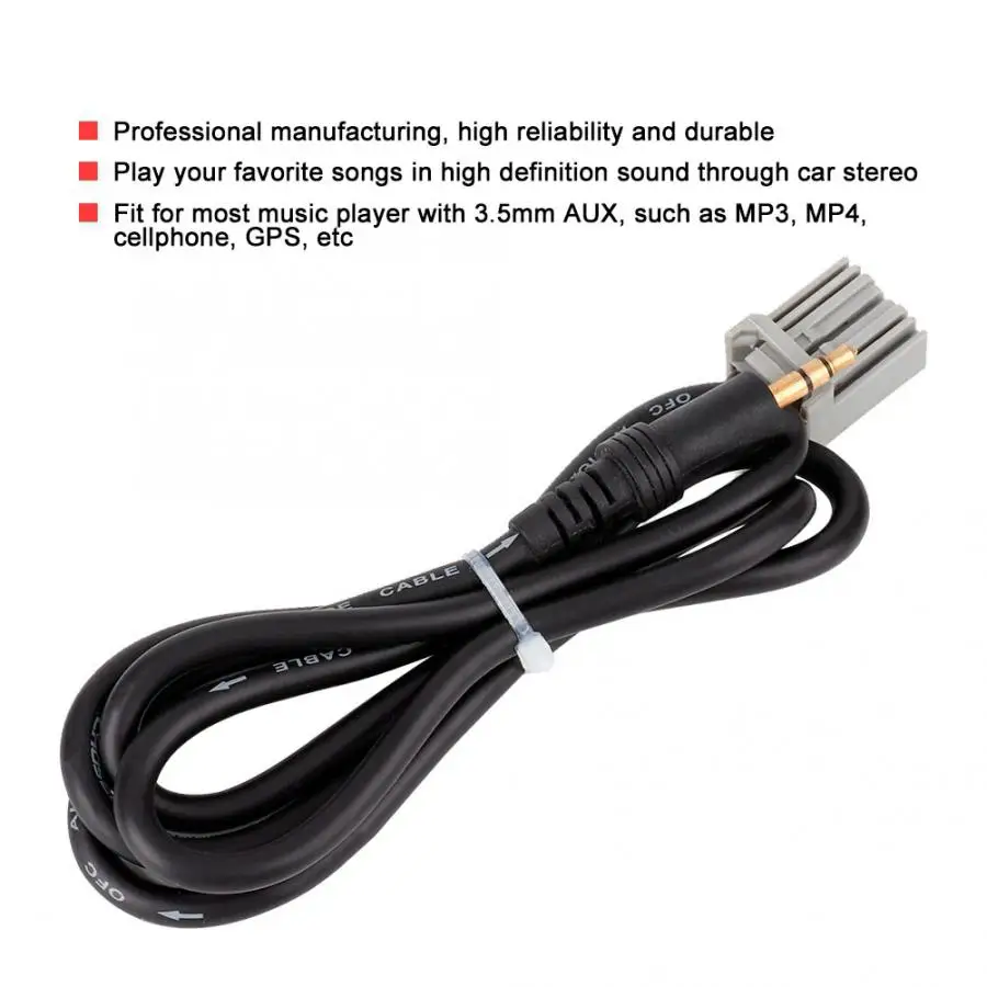 3,5 мм аудио кабель GPS с адаптером AUX для Honda Civic 2006 2007 2008 2009 2010 2011 2012 2013 CRV Accord Вход разъем